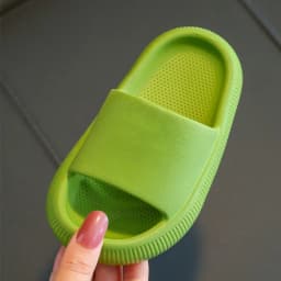 Children's Slippers Summer Indoor Non-slip Soft Bottom Thickened Boys and Girls Home Baby Bathroom Cool Slippers for Children