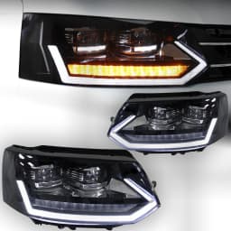 AKD Car Lights for VW Multivan T5 LED Headlight Projector Lnes 2014-2019 Head Lamp Animation Dynamic Signal DRL Auto Accessories