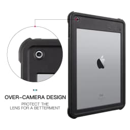 IP68 Waterproof Case Cover for Apple iPad 9.7 Air 3 Pro 10.5 with Screen Protector Water Resistant Kickstand Case with Strap