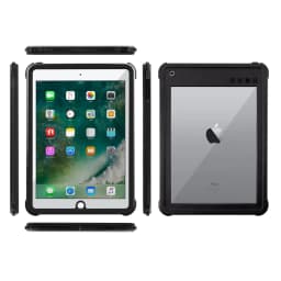 IP68 Waterproof Case Cover for Apple iPad 9.7 Air 3 Pro 10.5 with Screen Protector Water Resistant Kickstand Case with Strap