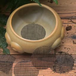 5/10/15/20pcs Flower Pot Mesh Pad 20x30cm Rectangular Basin hole mesh pad Prevent Soil Loss drainage hole mesh mat