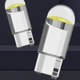 Waterproof T10LEDCOB LED Bulb For Car LED Signal Light Free Error 12/24V White Auto Wedge Side Trunk Lamps 10PCS For Car