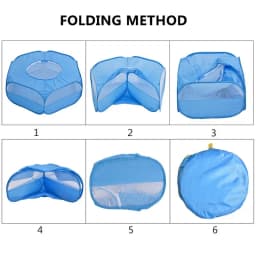 Portable Pet Tent Breathable Pet Cage Tent Small Animal Play Pen Indoor For Bunny/ Ferret/ Chinchilla/ Cat