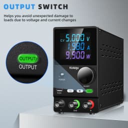 KUAIQU Repair DC Power Supply 30V 10A 5A Adjustable Bench Power Supply 60V 5A 120V 3A USB 5V2A Lab Voltage Regulator for Plating