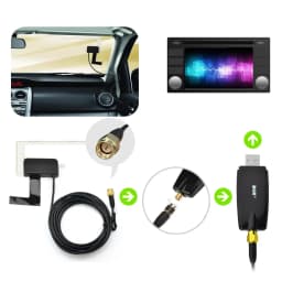Car Monitor DAB+ BOX Adapter Dab USB Only Fits for Our Hizpo Brand Car Multimedia Players Which Supports DAB+