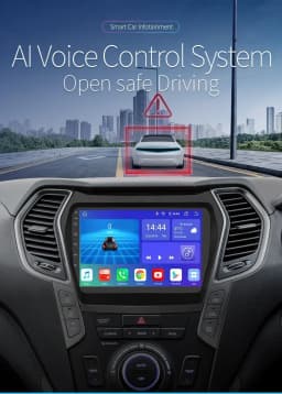 Car Android Radio Player for Hyundai IX45 Santa Fe ix 45 III XL 2013 - 2017 Autoradio Carplay Audio 2DIN Touch Screen Multimedia