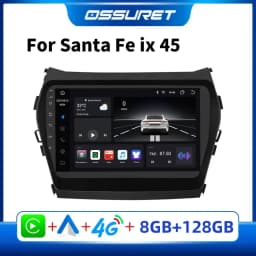 Car Android Radio Player for Hyundai IX45 Santa Fe ix 45 III XL 2013 - 2017 Autoradio Carplay Audio 2DIN Touch Screen Multimedia
