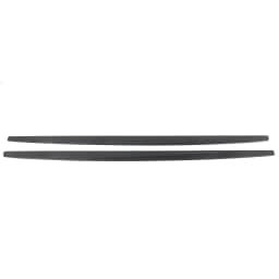 Pair MP Side Skirts Extension Panel Lip Carbon Look For BMW E82 F20 F22 F23 F44