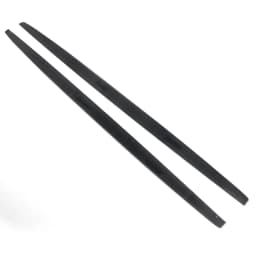 Pair MP Side Skirts Extension Panel Lip Carbon Look For BMW E82 F20 F22 F23 F44