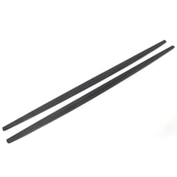 Pair MP Side Skirts Extension Panel Lip Carbon Look For BMW E82 F20 F22 F23 F44