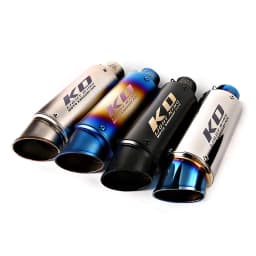 51MM For CFMOTO 450SR 450NK 2022-2025 Motorcycle Exhaust Tips Mid Link Pipe Stainless Steel Muffler Slip On DB Killer