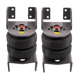 2x 2500lb Suspension Bags Heavy Duty Steel Bars Weld-On 4 Axle Link Kit For LKW