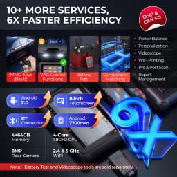 Autel MaxiPRO MP900TS MP900 TS OBD2 Diagnostic Scanner TPMS Programming Coding Tools 8 inch 40 Service