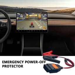 Memory Saver Connector Car Diagnostic Cable OBD2 Memory Saver Connector Memory Saver With Alligator Clip-On 12V Car Battery