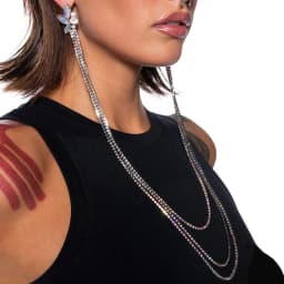 Geometric Drape Earrings Women Hot Trend Luxury Designer Y2k Crystal Accessories Statement Jewelry High Quality Wedding Gift
