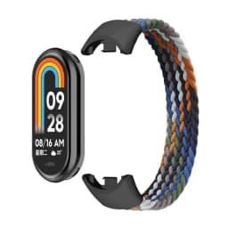 Braided bands for Mi Band 11/10/9/8/7/6/5/4Strap accessories Elastic Nylon Replacement belt bracelet correa for Xiaomi Miband 8
