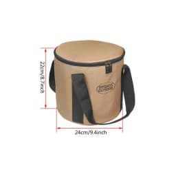 Outdoor Picnic Bag Waterproof Camping Travel Organizer Bag Large Capacity Storage Handbag Portable Thermal Cooler Food Lunch Box