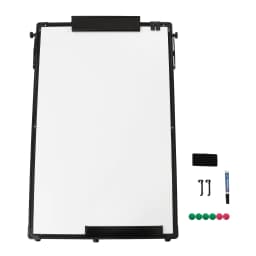 Whiteboard Stand Flip Chart Tripod Whiteboard 91 x 61 cm Height Adjustable Tripod Magnetic Whiteboard Dry Wipe