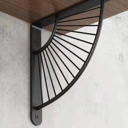 For Wood Boards With Screws Wear Resistan Triangular Shelf Bracket Decorative Kitchen Bookshelf Floating Shelf Bracket