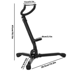 Saxophone Stand For Alto Sax Saxophone Holder Rack Adjustable Metal Triangle Base Saxophone Stand For Saxophone Lovers Kids