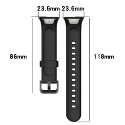 Silicone Watch strap for Xiaomi Mi Band 7 Pro Wristband Liquid Bracelet Smartwatch WristStrap Correa Mi Band 7 pro Accessories
