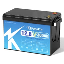 EU Stocks New LiFePO4 Deep Cycle Battery 12V 100Ah 120Ah 180Ah 300Ah Built-in Upgraded BMS For Golf Carts Marine Trolling Motor