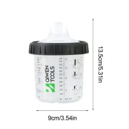 Mixing Cup For Hvlp Paint Spray Car Painting Kit With Clear Scale Paint Tools & Equipment With 50 Cup & Lids System Spray Guns &