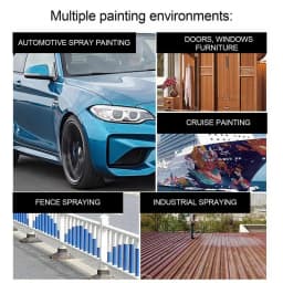 Mixing Cup For Hvlp Paint Spray Car Painting Kit With Clear Scale Paint Tools & Equipment With 50 Cup & Lids System Spray Guns &