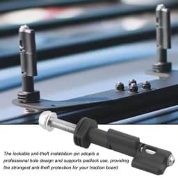 Mount Pins For Traction Board 4pcs Traction Board Recovery Board Lockable Pins For Car Vehicle Loading Safety Pins For