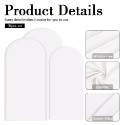 Three-piece Set Solid Covers Birthday Balloons Photography Backdrops Elastic Fabric Cover Wedding Decoration Party Supplies