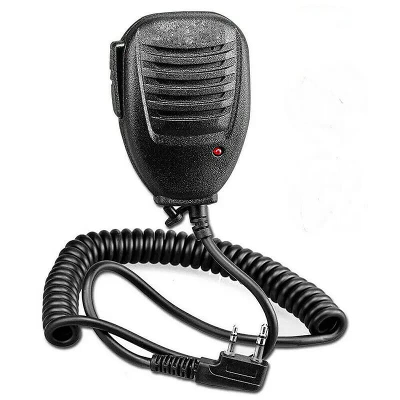 BF-888s Walkie Talkie Shoulder Speaker Mic PTT Microphone For UV5R UV-6R UV-82L Two Way Radio