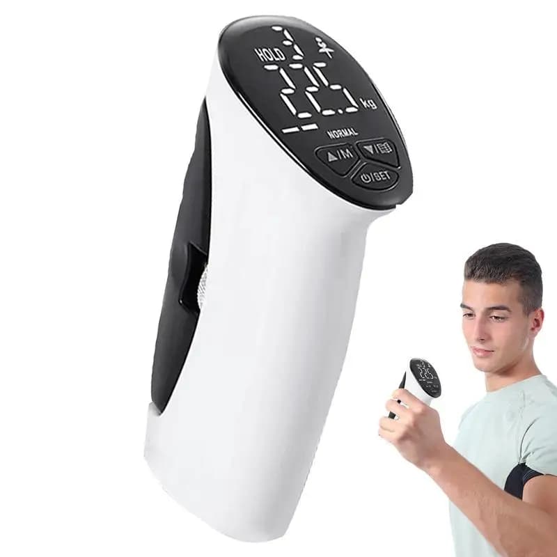 Electronic Grip Strength Tester Max 265LBS LED Display Hand Grip Strength Dynamometer Digital Grip Strengthener gym equipment