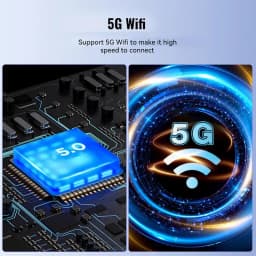Wireless Car Dongle Versatile Auto Wireless Dongle 2-in-1 Auto Wireless Adapter 5.8 GHz WiFi USB Wireless Car Dongle Small USB