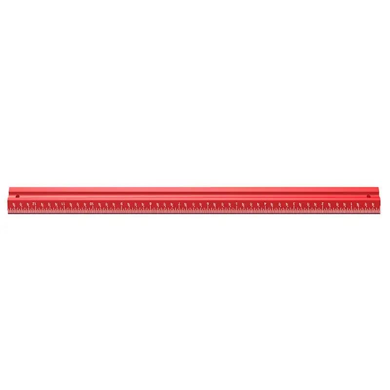Woodworking Edge Ruler Aluminum Woodworking Pocket Ruler 12 Inch Precision V-shaped Edge Ruler Scribing Measuring Tools For