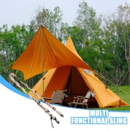 Campsite Organizer Strap Secure Camping Stuff Storage Nylon Strap Campsite Hammock Strap Campsite Hammock Webbing For Picnic