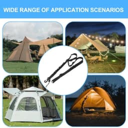 Campsite Organizer Strap Secure Camping Stuff Storage Nylon Strap Campsite Hammock Strap Campsite Hammock Webbing For Picnic