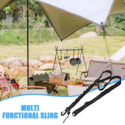 Campsite Organizer Strap Secure Camping Stuff Storage Nylon Strap Campsite Hammock Strap Campsite Hammock Webbing For Picnic