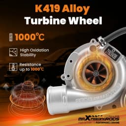 Maxpeedingrod K04-015 Billet Turbocharger for Audi A6 1.8T AEB/ANB/APU/AWT 1997-99 058145703L, 058145703LX, 058145703LV