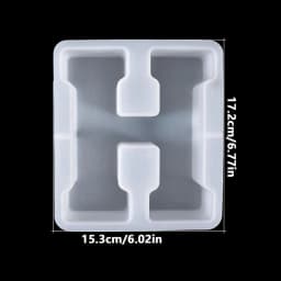 Resin Letter Molds Letter Candle Mold Baking Molds For DIYs Candle Chocolate Cake Plaster Home Decor Candle Making Supplies