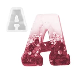 Resin Letter Molds Letter Candle Mold Baking Molds For DIYs Candle Chocolate Cake Plaster Home Decor Candle Making Supplies