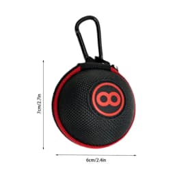 Cue Ball Case Holder Bag for Billiard Training Billiards Supplies Storage Bag Hard Cues Ball Case Billiard Ball Carrying Case