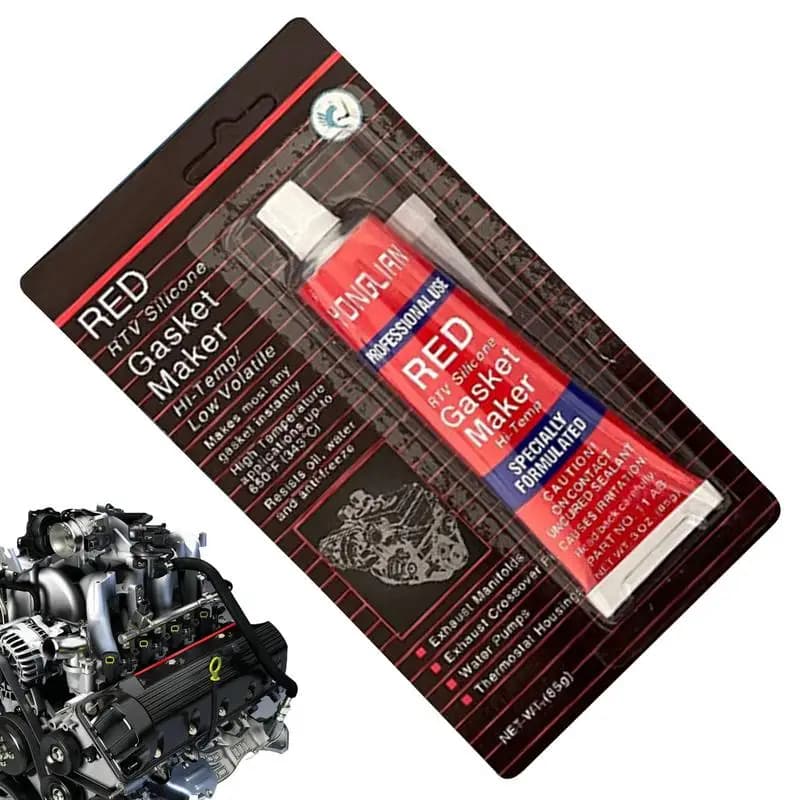 85g Car Black Sealant Silicone Rubber Waterproof High Temperature Resistant Automotive Gasket Sealant Car Motorcycle Engine Seal