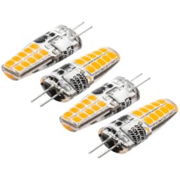 Bi-Pin Base Light Bulbs 4pcs Halogen Bulb Replacement Landscape Daylight Lamp G4 40W Halogen Bulb Not Dimmable Halogen Bulb