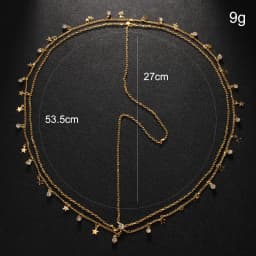 Stonefans New Boho Pentagram Head Chain Wedding Elegant Headpiece Bling Fashion Bridal Forehead Indian Jewelry Hair Accessories