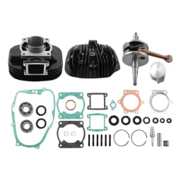 Piston Cylinder Head Kit For Yamaha Blaster 200 Piston Cylinder Crank Motor Rebuild Gasket Kit 1988-2006
