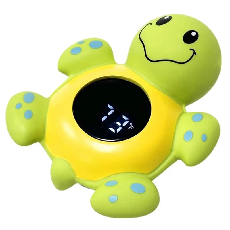 LED Bath Thermograph Cartoon Turtle Thermograph For Toddler Bathing Quickly Measure Temperature Warning Thermograph For Bathroom