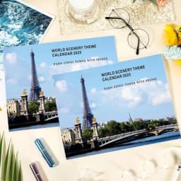 World Landscape Calendar For Wall Elegance World Landscape Monthly Calendar For Wall World Landscape Theme Calendar For School