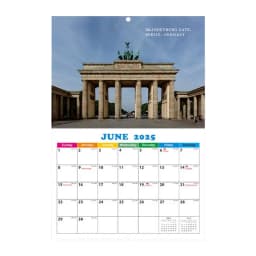 World Landscape Calendar For Wall Elegance World Landscape Monthly Calendar For Wall World Landscape Theme Calendar For School