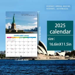 World Landscape Calendar For Wall Elegance World Landscape Monthly Calendar For Wall World Landscape Theme Calendar For School