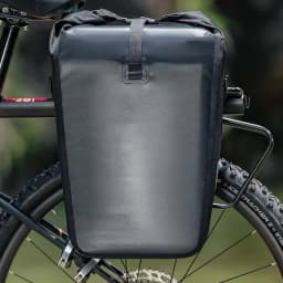 Cycling Rear Seat Bag Quick-Release Buckle Bag Waterproof Back Rack Pannier High-Capacity Detachable For Outdoor Travel Use